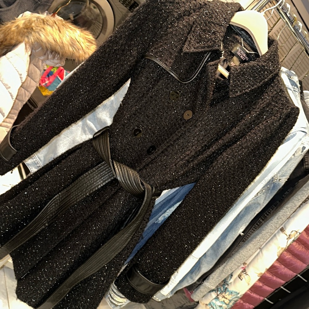 Victoria’S Secret Sparkly Winter Coat